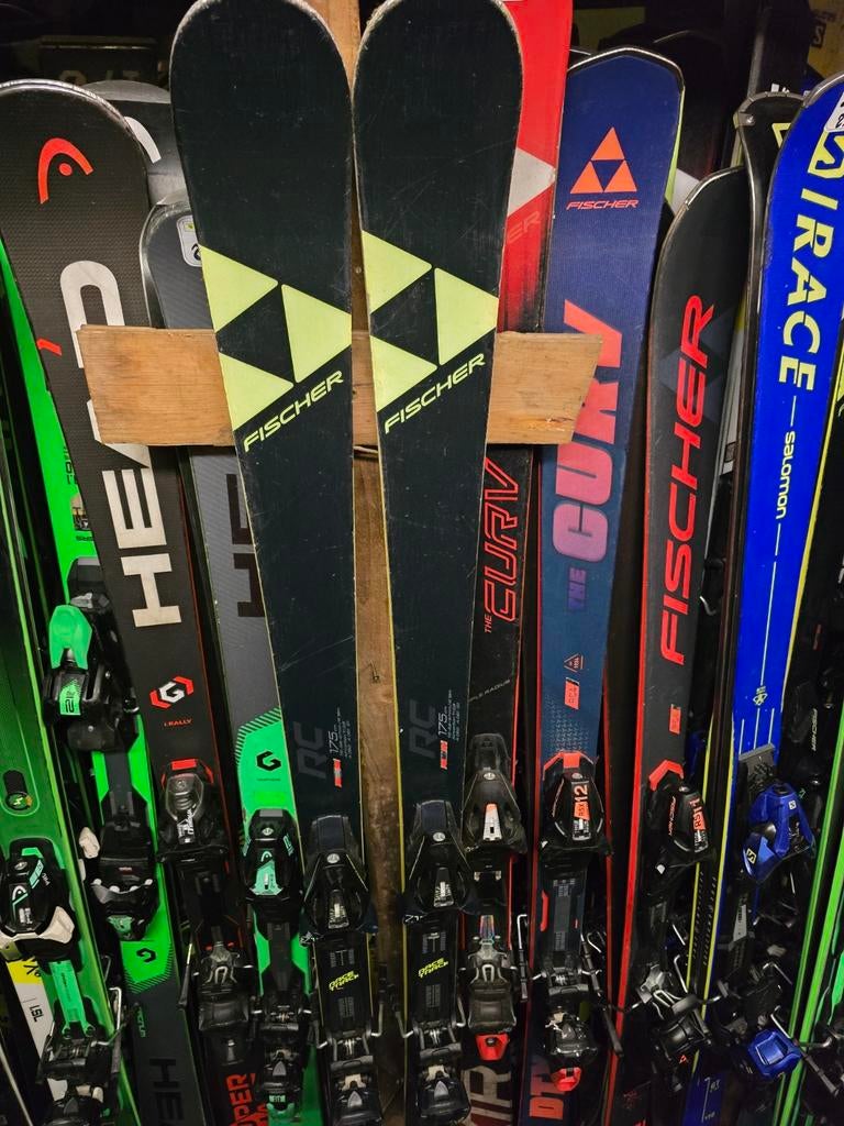 FISCHER  RC4 RC TI, Sport en Fitness, Skiën en Langlaufen, Fischer, Ophalen of Verzenden, Zo goed als nieuw, Carve