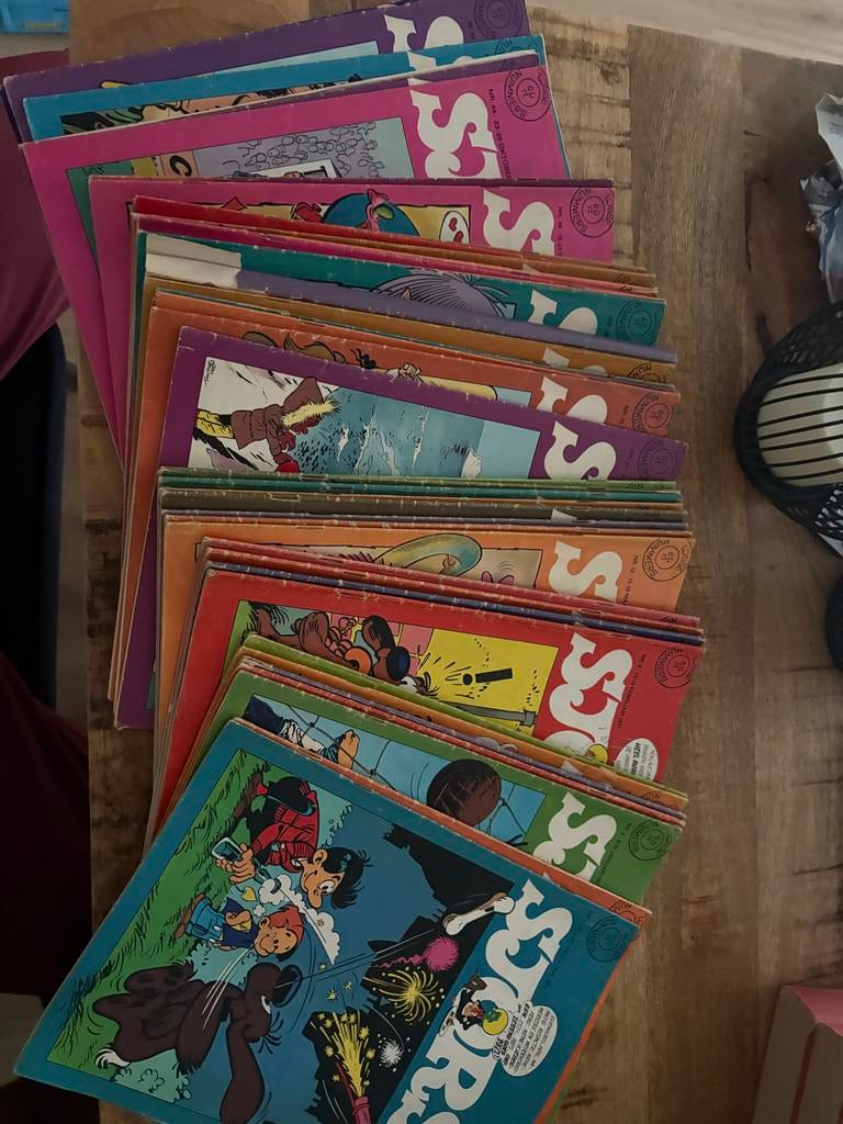 Strip Sjors Jaargang 1971, Complete serie of reeks, Ophalen, Gelezen