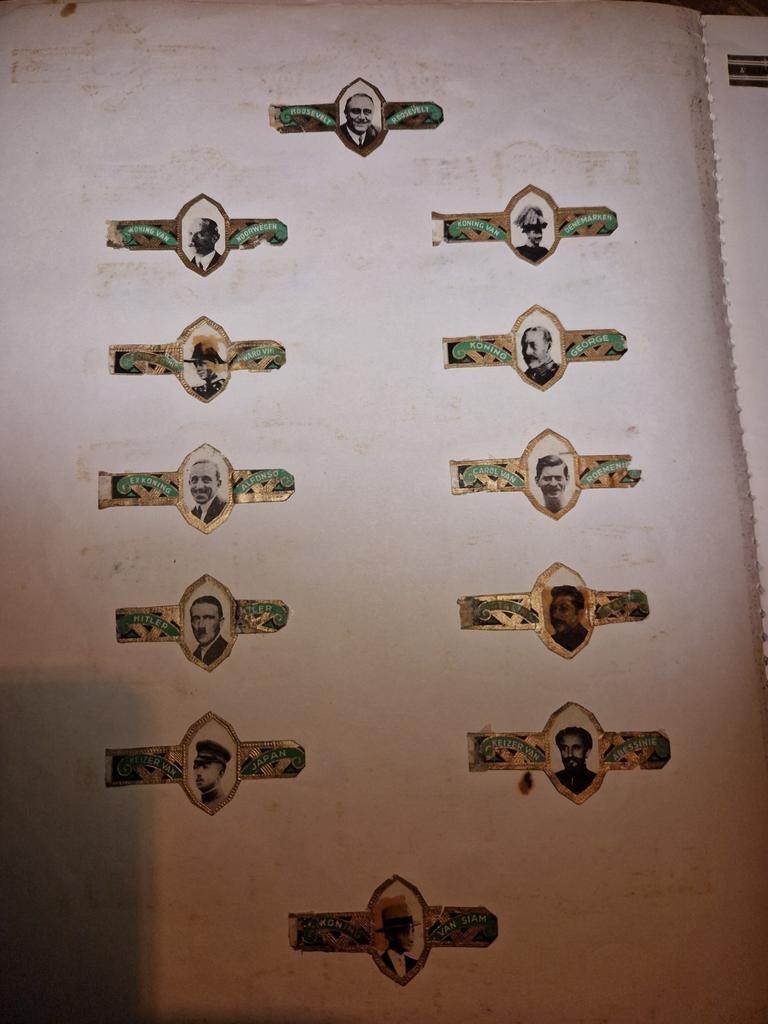 Sigarenbandjes vanaf 1939, Ophalen of Verzenden, Gebruikt, Sigarenbandjes