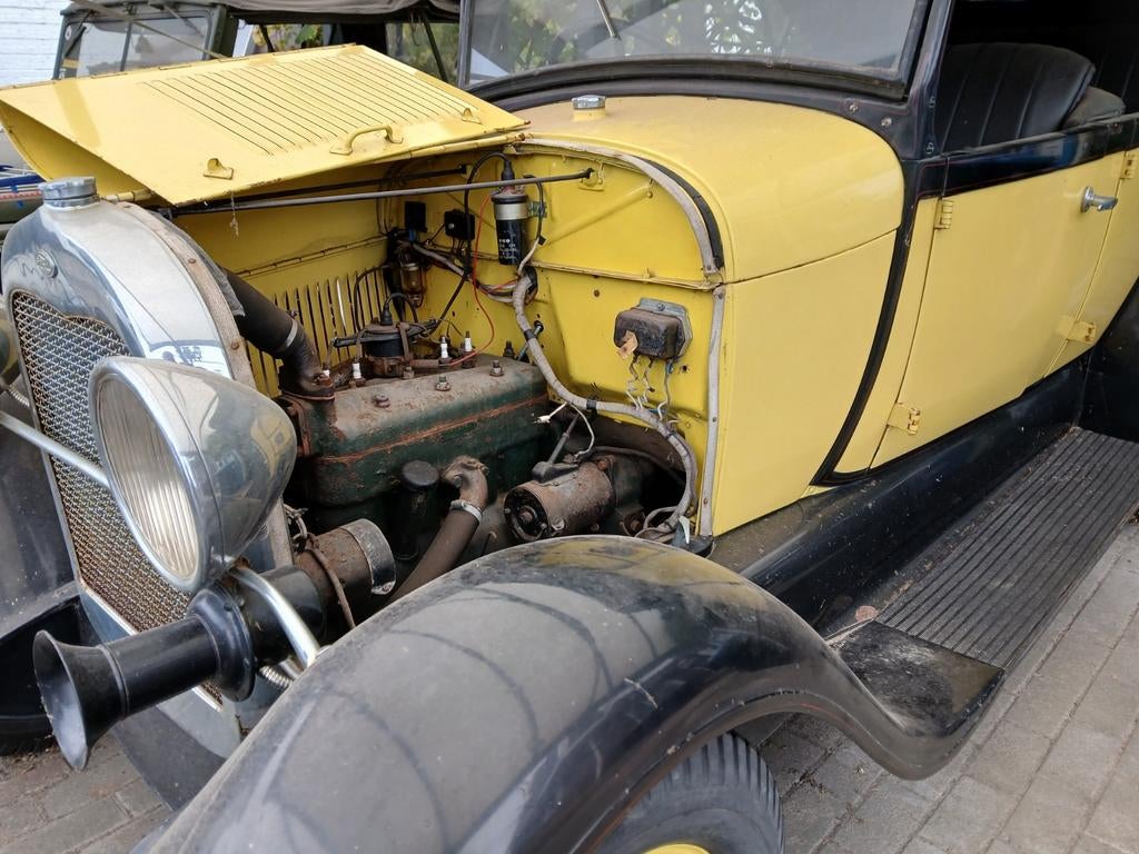 A Ford Pheaton 1929 Roadster 0571273159 Geel 0651376539, foto 7