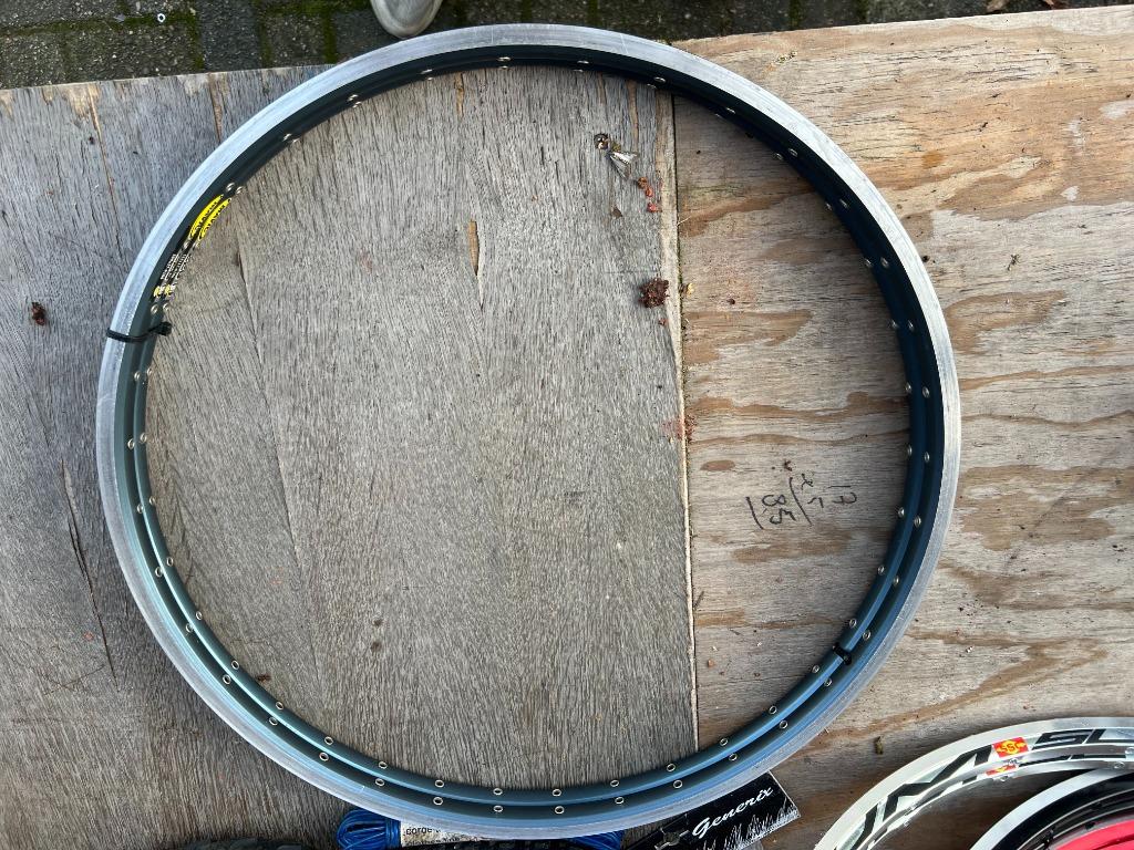 Retro MTB velgen Mavic 220 26 inch setje 36 gaats, Ophalen of Verzenden, Zo goed als nieuw, Wiel