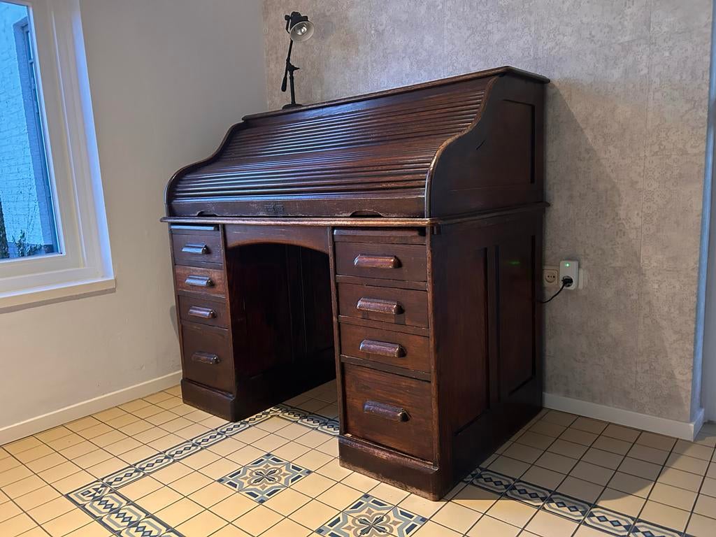Antieke Engelse Secretaire, Antiek en Kunst, Antiek | Meubels | Kasten, Ophalen