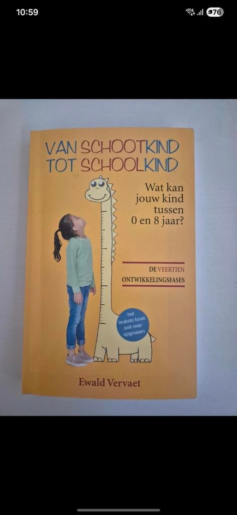 Boek, van schootkind tot schoolkind., Ophalen of Verzenden
