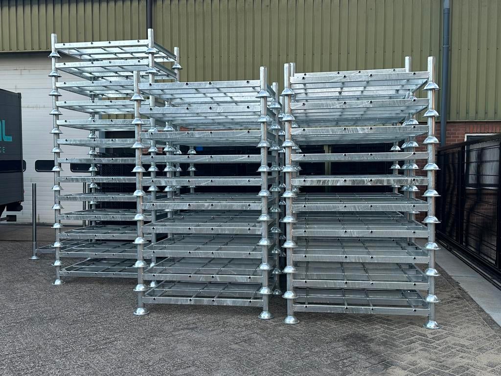 Stapelrek Enkel l 1370x1000 l Nieuw l thermisch verzinkt l, Ophalen of Verzenden
