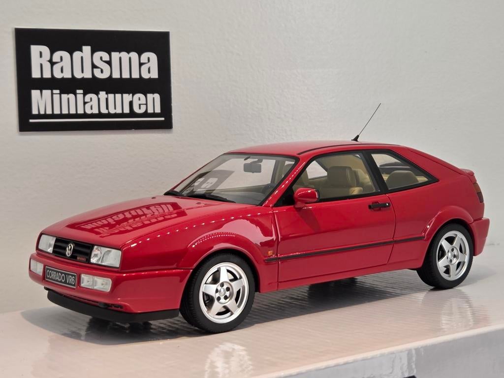 Volkswagen Corrado VR6 - Rood - 1:18 Ottomobile, OttOMobile, Auto, Nieuw, Ophalen of Verzenden