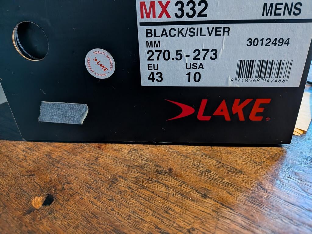 Lake MX332 Fietsschoenen - Maat 43, Fietsen en Brommers, Gebruikt, Heren, Schoenen, Overige maten