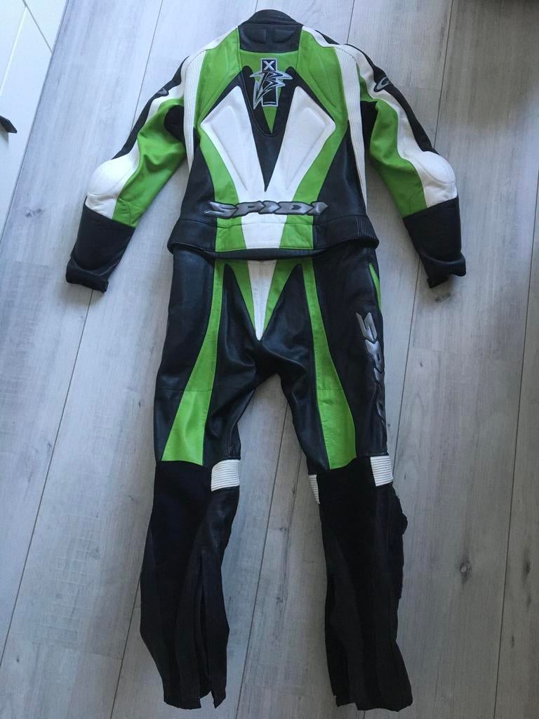 Te koop NIEUW Spidi Combi motorpak 2 delig leder maat 52, Ophalen of Verzenden, Nieuw met kaartje, Combipak