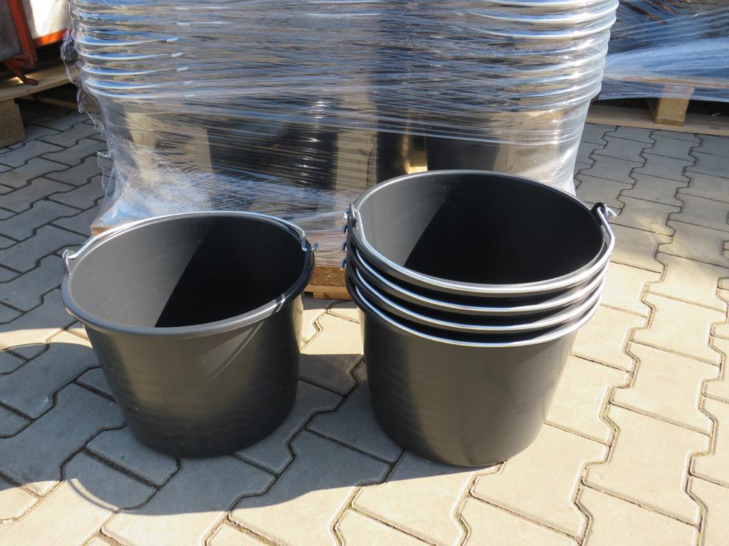 Bouwemmer -Emmer  20L - Zwart, Emmer.com, Nieuw, Zandhaarweg, Ophalen of Verzenden