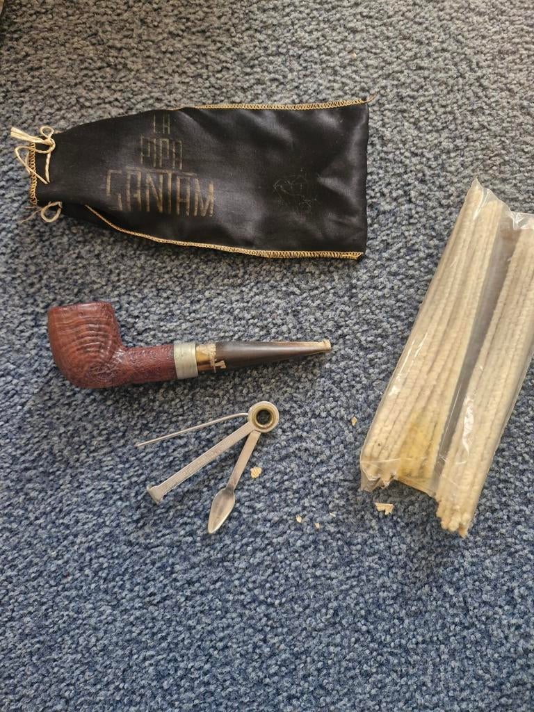 Pijp met accessoires, Ophalen of Verzenden, Gebruikt, (Water)pijp