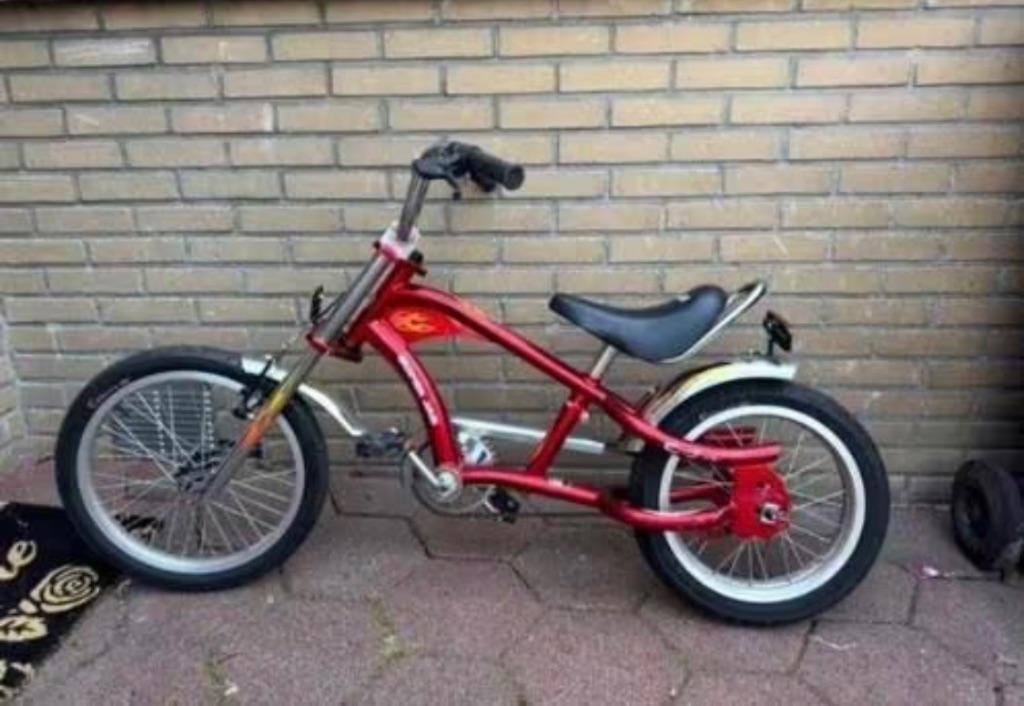 Lowrider kinder fiets, Minder dan 47 cm, Ophalen, Zo goed als nieuw, Staal