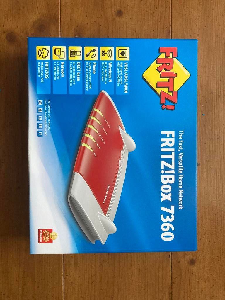 Te koop aangeboden: fritz!box 7360, Computers en Software, Routers en Modems, Ophalen of Verzenden, Nieuw