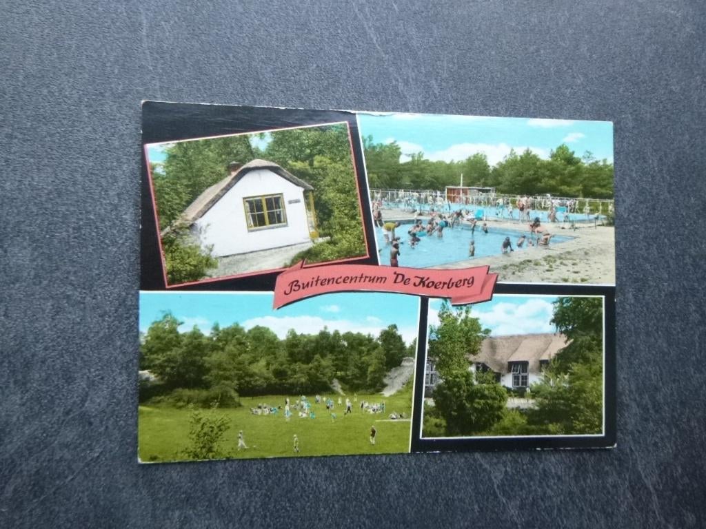 Heerde, de Koerberg/zwembad, Verzenden, 1980 tot heden, Gelopen, Noord-Brabant