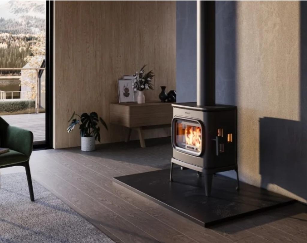 Dovre Saga 207 Demo nieuw alleen uit verpakking, Ophalen, Houtkachel, Zo goed als nieuw, Vrijstaand