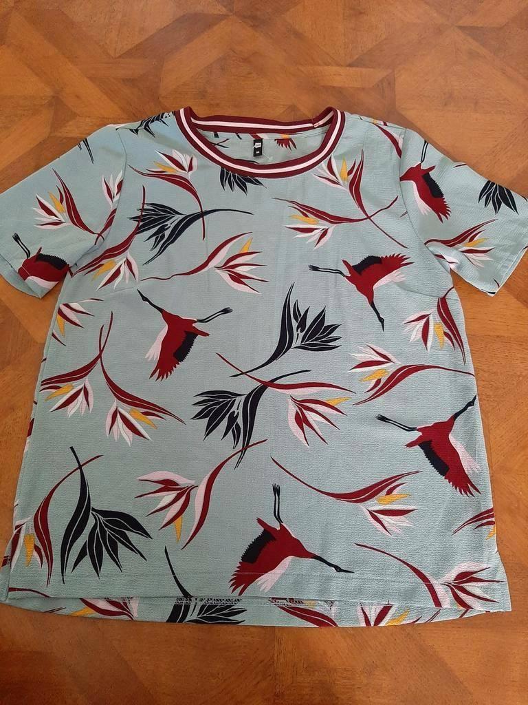 Hema blouse top kraanvogels maat M, Kleding | Dames, Maat 38/40 (M), Overige kleuren, Ophalen of Verzenden, Zo goed als nieuw