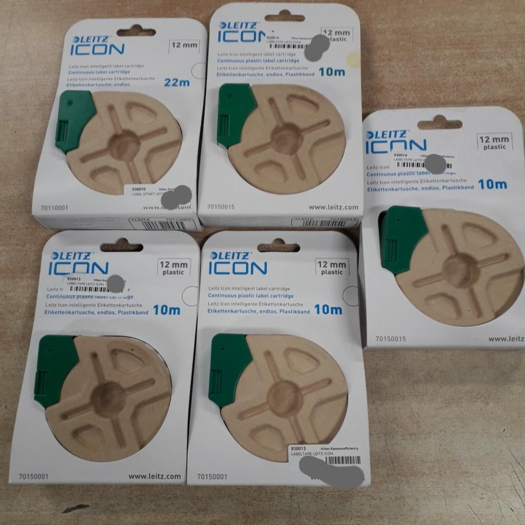 Leitz Icon cartridges - diverse labels / etiketten   (nieuw), Computers en Software, Labelprinters, Verzenden, Nieuw, Etiket, Leitz