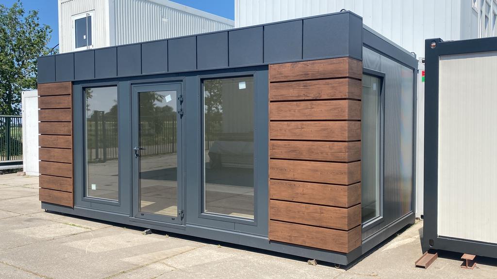 Tuinhuis, kantoor aan huis, woonunit van 6x3meter, Ophalen of Verzenden