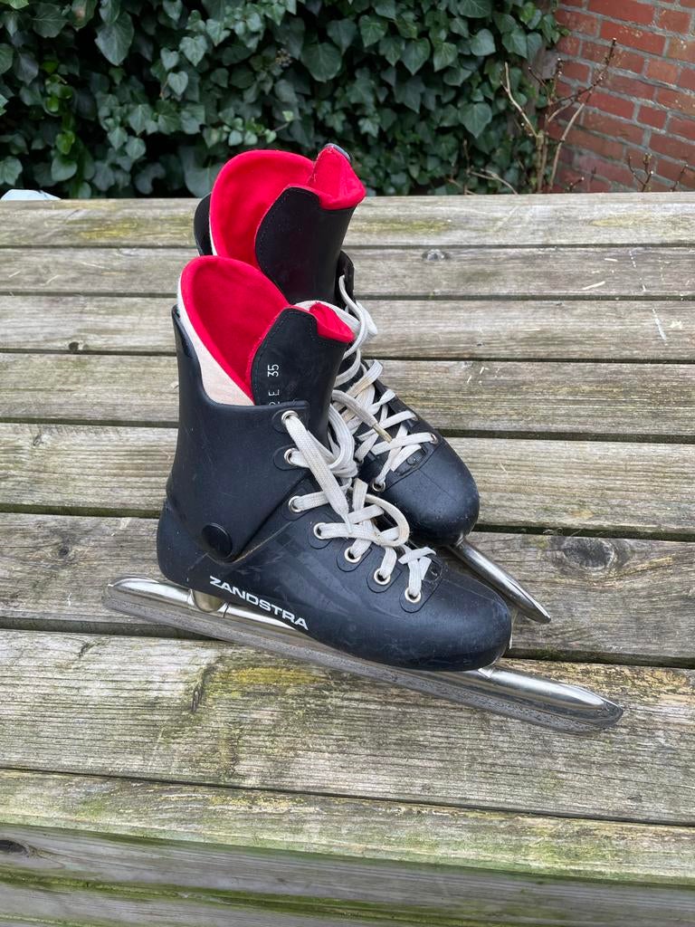 Zandstra Noren schaatsen - Maat 35, Sport en Fitness, Schaatsen, Ophalen, Gebruikt, Noren, Zandstra