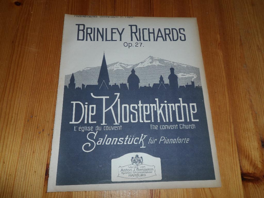 Brinley Richards, Muziek en Instrumenten, Bladmuziek, Gebruikt, Ophalen of Verzenden, Artiest of Componist, Piano