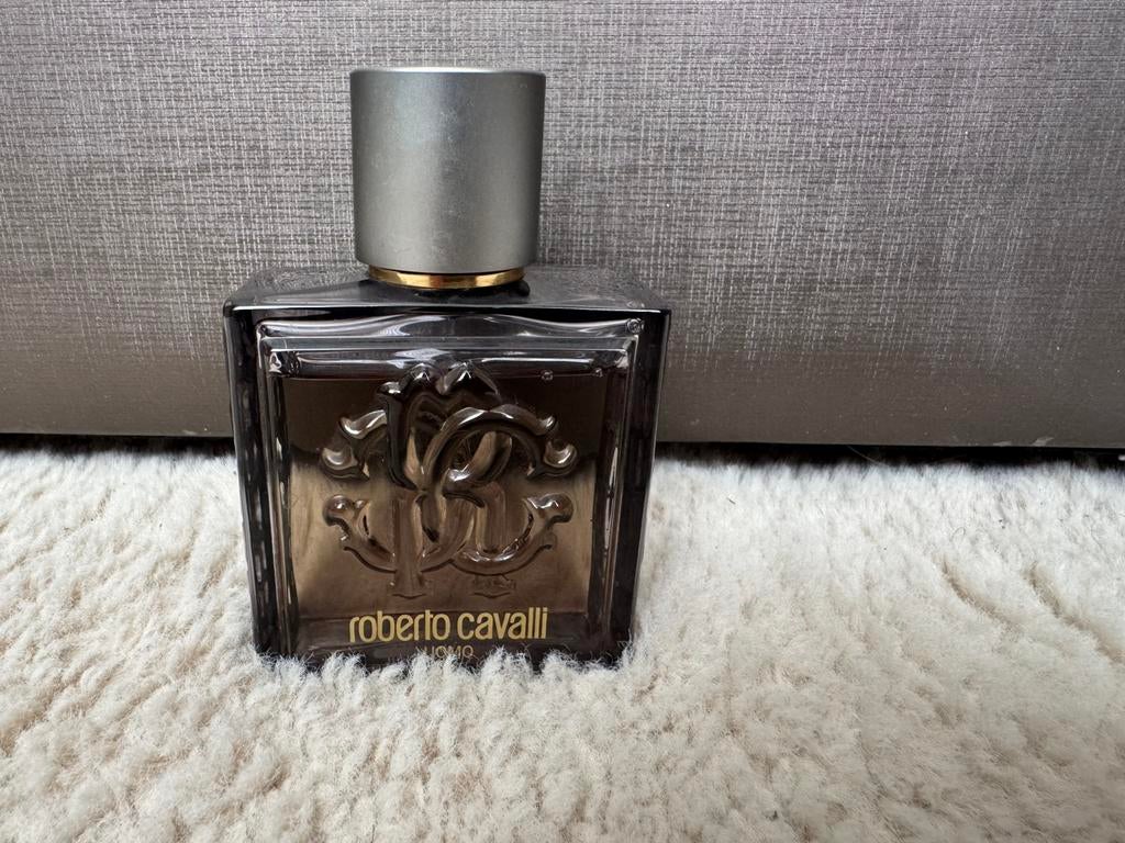Roberto cavalli uomo parfum 100 ml, Sieraden, Tassen en Uiterlijk, Uiterlijk | Parfum, Ophalen of Verzenden, Zo goed als nieuw