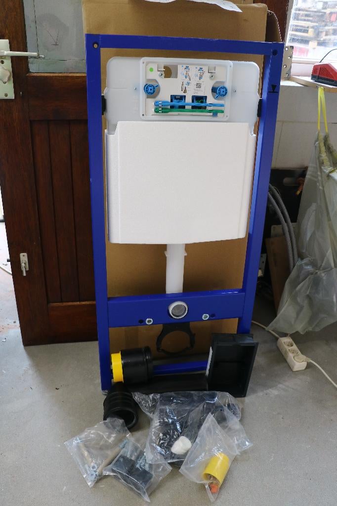 1 x wand wc element - toiletset - compleet, Ophalen, Nieuw, Toilet