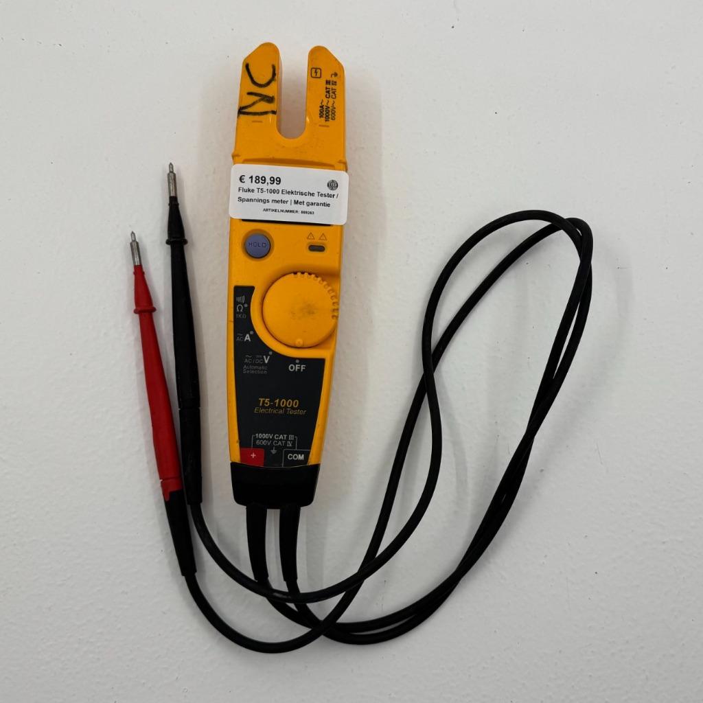 Fluke T5-1000 Elektrische Tester / Spannings meter |, Dordrecht@usedproducts.nl, Ophalen of Verzenden, Zo goed als nieuw, Used Products Dordrecht