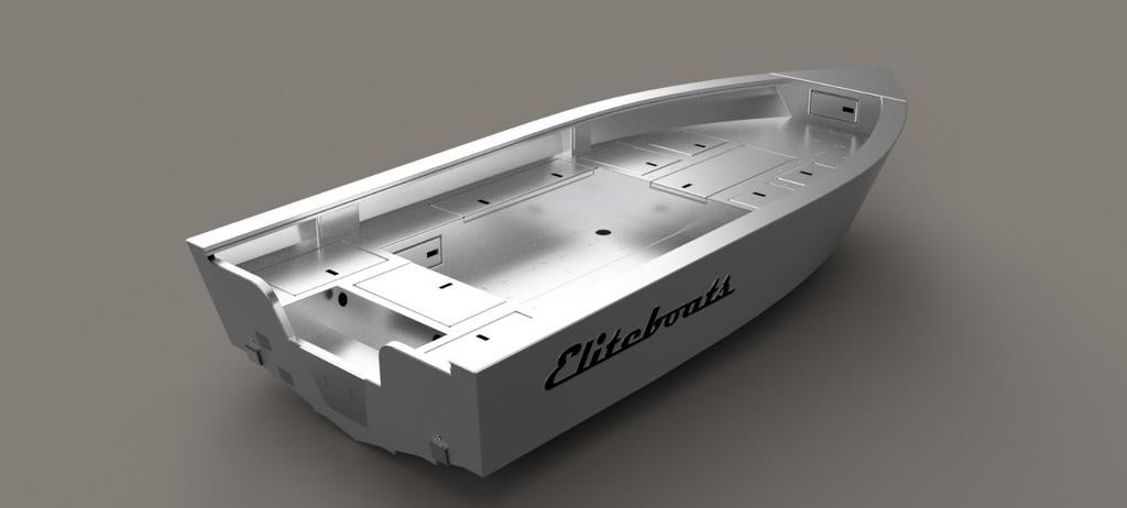 NIEUW Aluminium visboot met Seadeck en meer. Elite 55T, Watersport en Boten, Ophalen