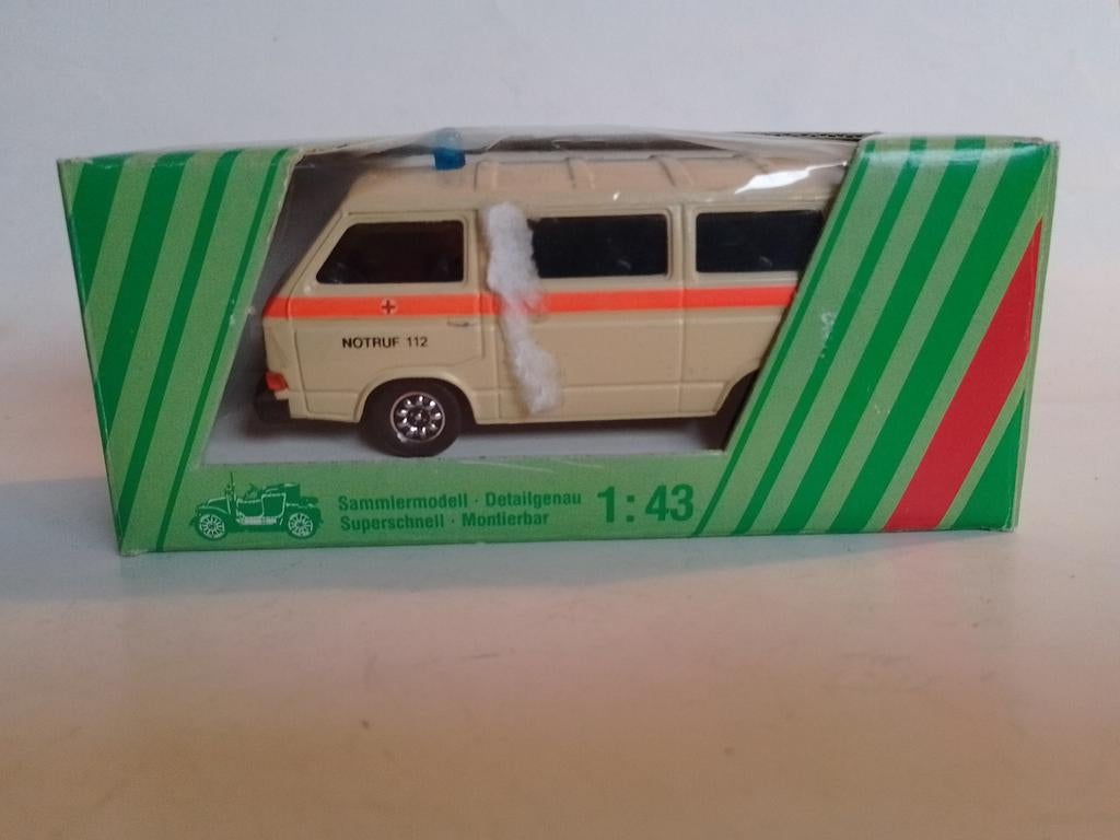 VW Volkswagen Transporter T 3, Notruf 112,  Schabak 1040, Ophalen of Verzenden, Nieuw, Auto, Overige merken