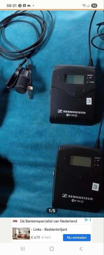 Camera opnemen set, Muziek en Instrumenten, Microfoons, Ophalen, Zo goed als nieuw, Overige typen