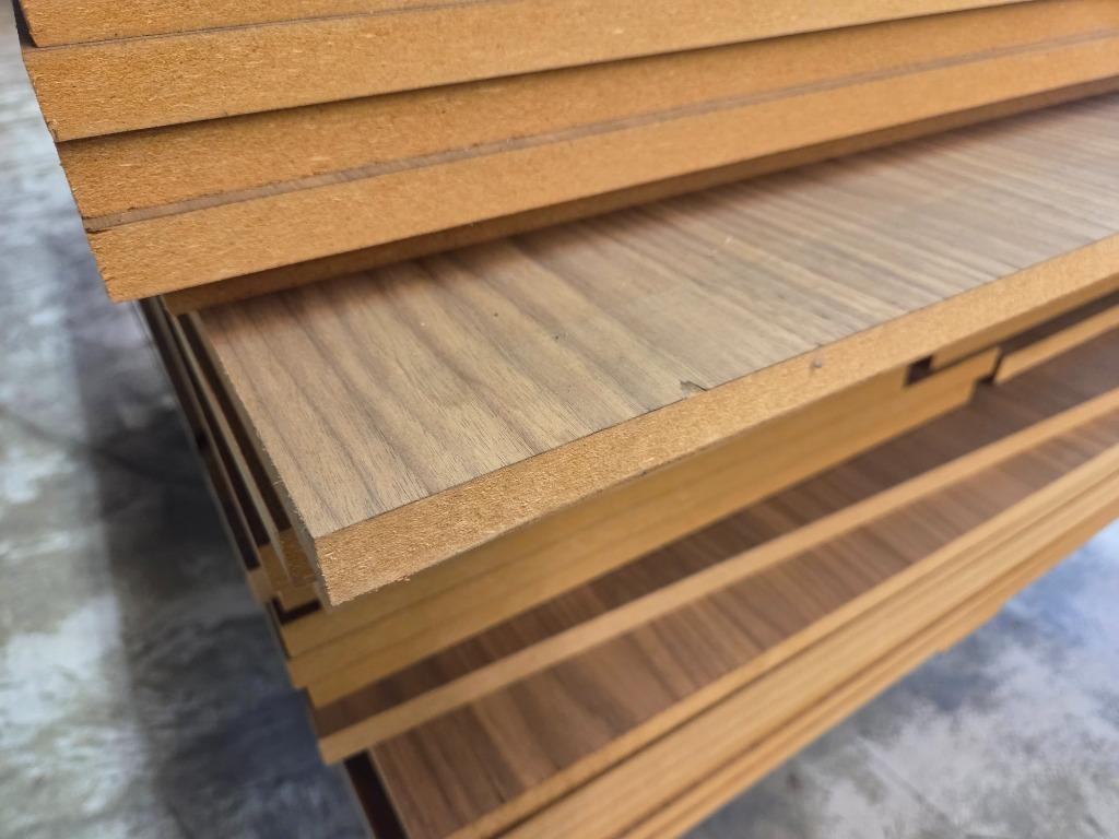 100 m² MDF Platen Dubbelzijdig gefineerd  - nr: P63, Doe-het-zelf en Verbouw, Platen en Panelen, Ophalen, Nieuw