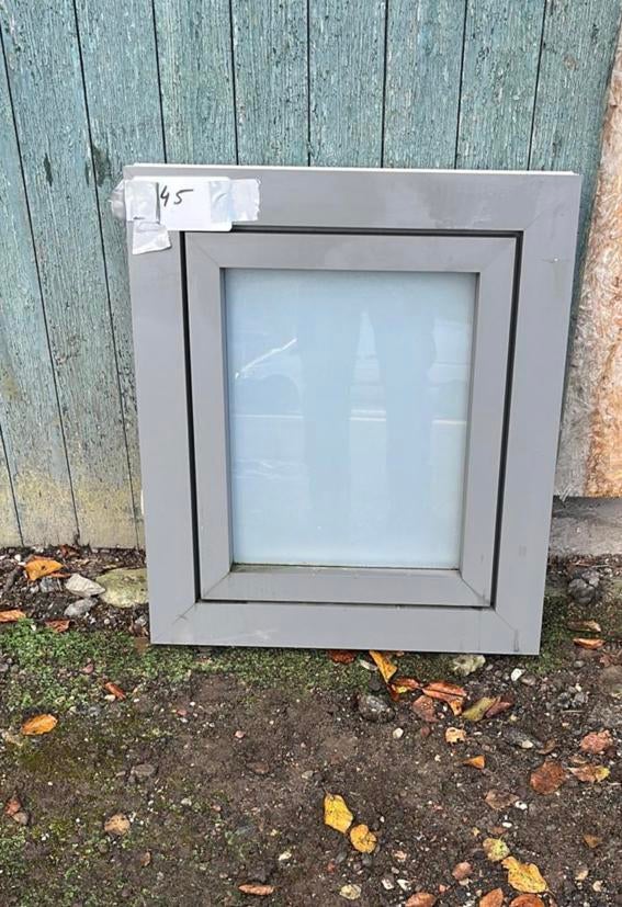 (45) Nieuw alu/kunststof raamkozijn draai raam incl glas, Ophalen, Minder dan 75 cm, Raamkozijn, Minder dan 75 cm