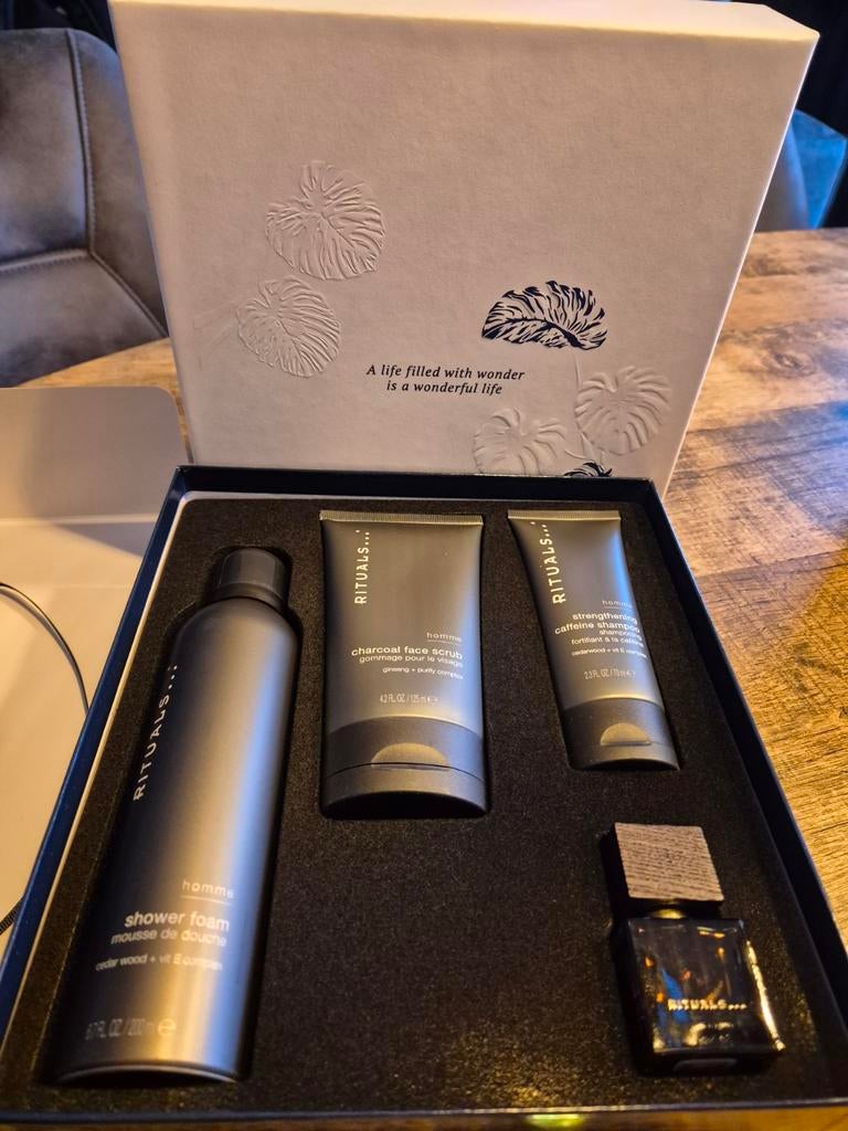 Rituals Homme Samurai Pakket - Nieuwstaat, Gehele gezicht, Zwart, Nieuw, Ophalen of Verzenden
