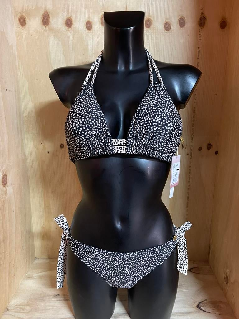 Ten cate halter bikini maat 36, Verzenden, Nieuw, Zwart, Bikini