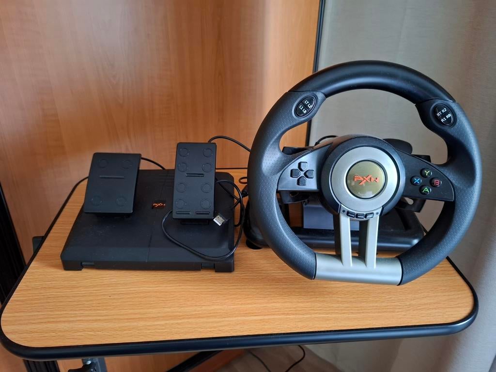 PXN V3Pro Racing Stuur - Perfect voor Gaming!, Computers en Software, Joysticks, Gebruikt, Ophalen of Verzenden