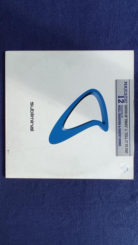 Majestic12 - Sound Of Today / Tell It To You - 12" Vinyl, Ophalen of Verzenden