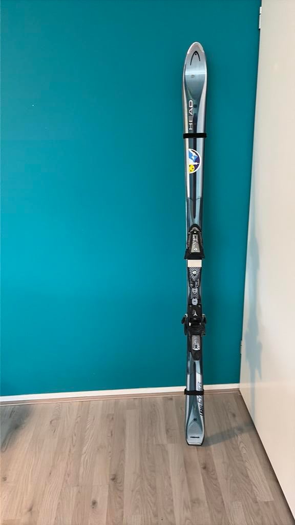 HEAD light cyber ski’s met Atomic xentrix binding, Ophalen, 160 tot 180 cm, Gebruikt, Skiën