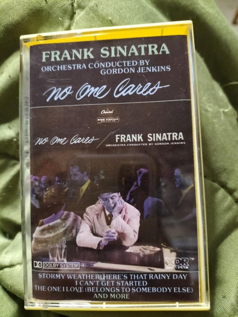 Frank Sinatra - No One Cares Cassetteband, Cd's en Dvd's, Cassettebandjes, Gebruikt, 1 bandje, Ophalen of Verzenden, Origineel