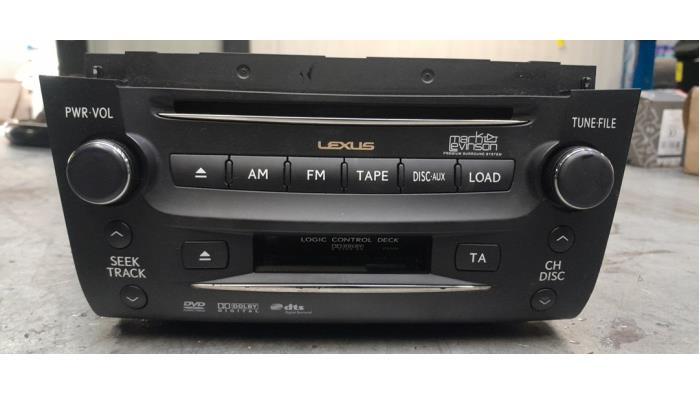 Radio van een Lexus GS, Gebruikt, -, -, -