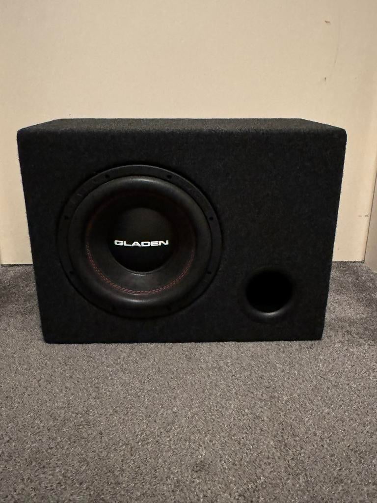 Gladen RS-X10 auto subwoofer, Auto diversen, Autospeakers, Ophalen of Verzenden, Zo goed als nieuw