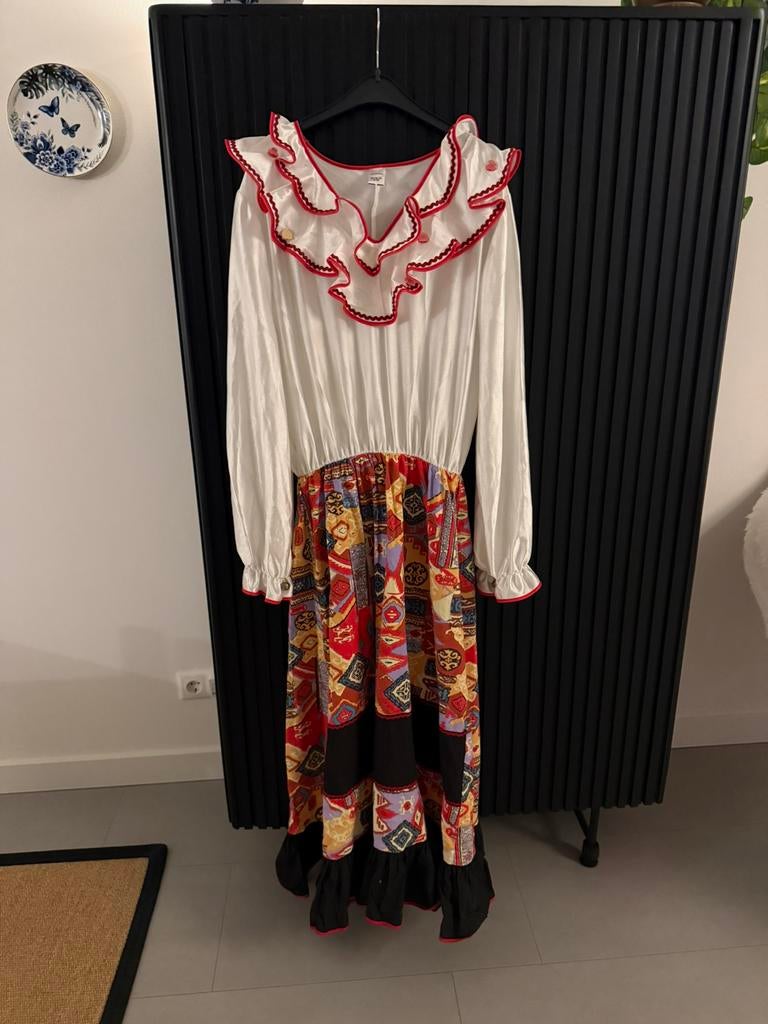 Zigeurerjurk carnaval, Carnaval, Maat 42/44 (L), Ophalen of Verzenden, Kleding