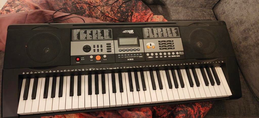 Max Music KB3 Keyboard, Ophalen, Zo goed als nieuw, 61 toetsen, Overige merken