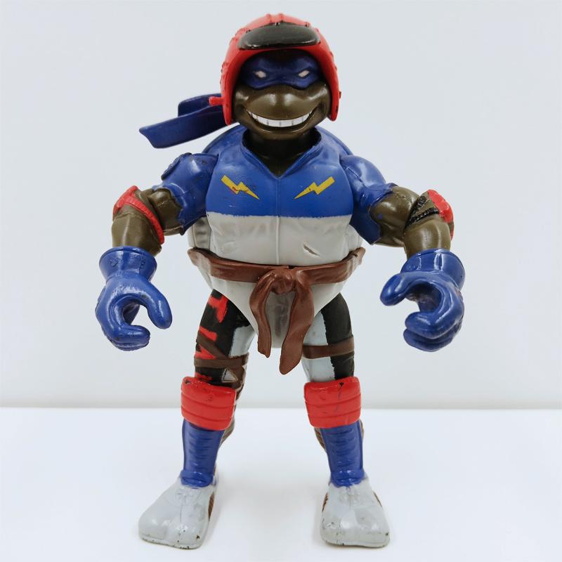 TMNT Biker Don V1 Playmates Toys 2003 Action Figure, Ophalen of Verzenden, Zo goed als nieuw