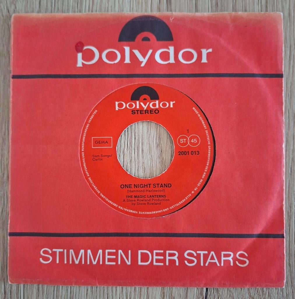 Magic Lanterns single One Night Stand, Gebruikt, 7 inch, Single, Ophalen of Verzenden