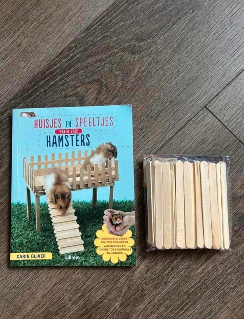 Huisjes en speeltjes maken voor hamsters - Carin Oliver, Ophalen of Verzenden, Zo goed als nieuw, Fictie algemeen