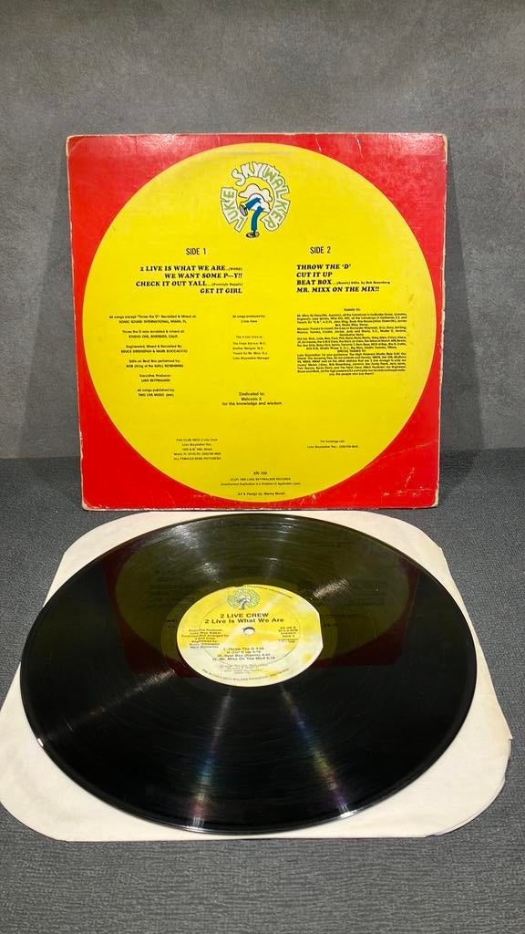 2 Live Crew.  2Live is What we Are. ( misprint ), Ophalen of Verzenden, 1985 tot 2000, Gebruikt, 12 inch