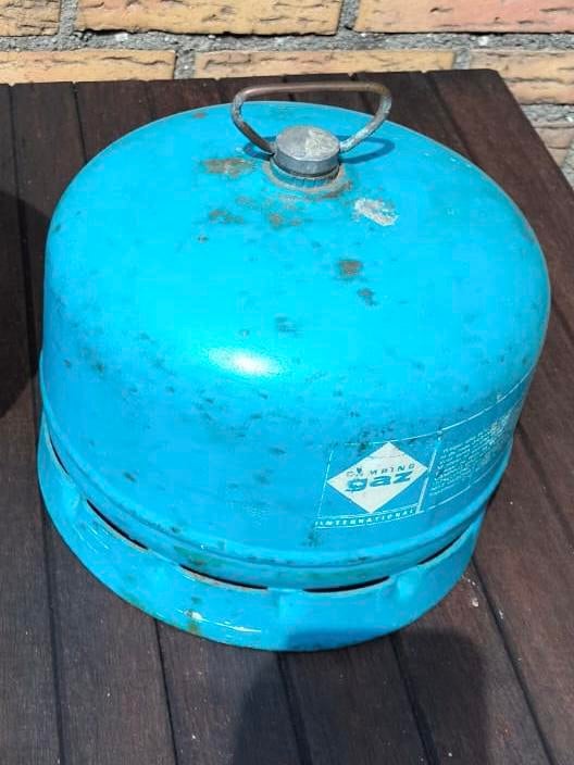 LEGE Camping gaz ruil fles type n 904., Caravans en Kamperen, Kampeeraccessoires, Ophalen, Gebruikt