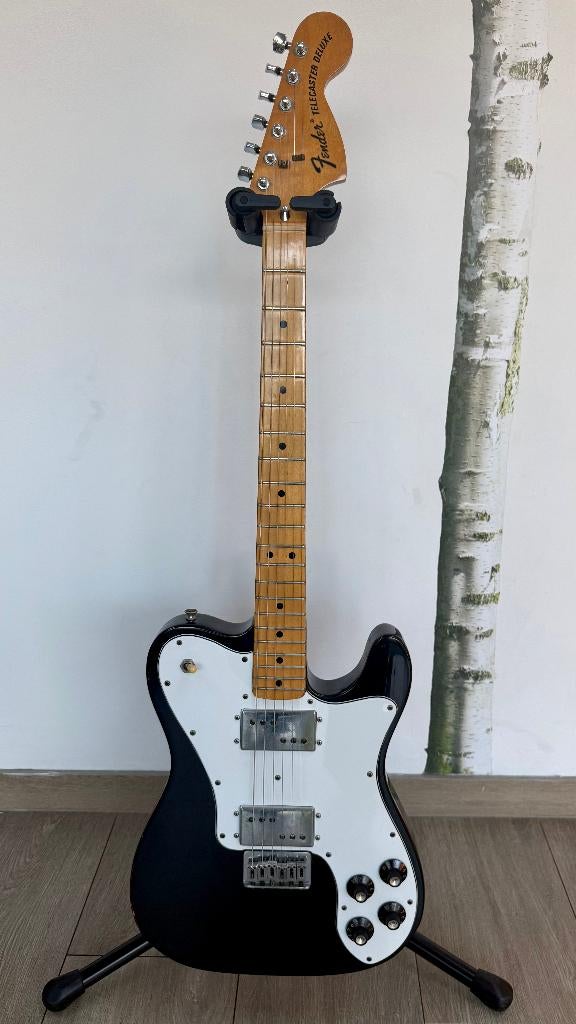 Fender Telecaster Deluxe - 1975 - Vintage, Ophalen of Verzenden, Gebruikt, Solid body, Fender