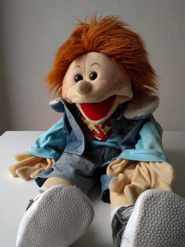 Living Puppets grote handpop Jip, Kinderen en Baby's, Speelgoed | Poppen, Ophalen of Verzenden, Zo goed als nieuw, Overige typen