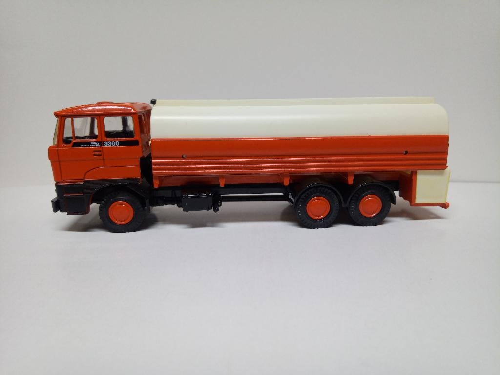 Een originele DAF 3300 tankwagen van Lion Car - Lion Toys, Ophalen of Verzenden, Zo goed als nieuw, Bus of Vrachtwagen, Lion Toys