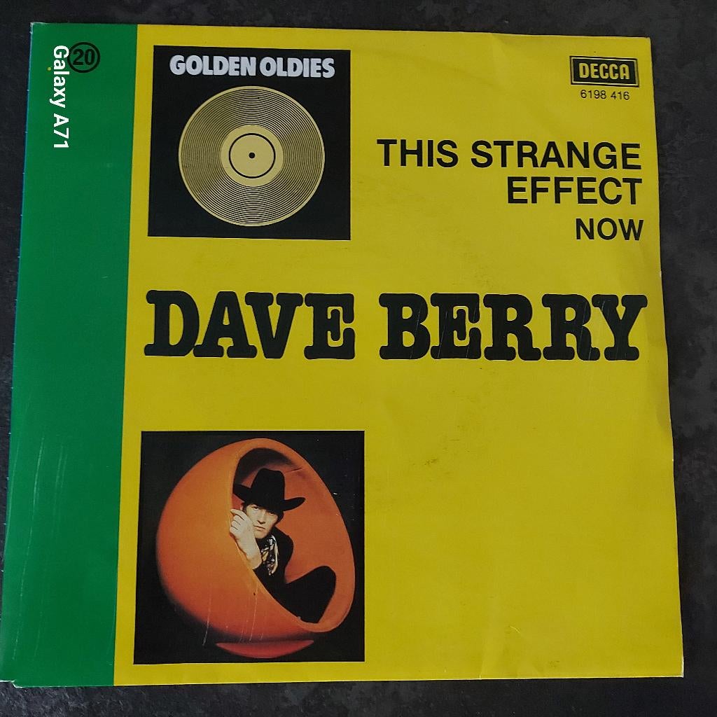 45 rpm Dave Berry - This Strange Effect / Now, Gebruikt, 7 inch, Single, Ophalen of Verzenden