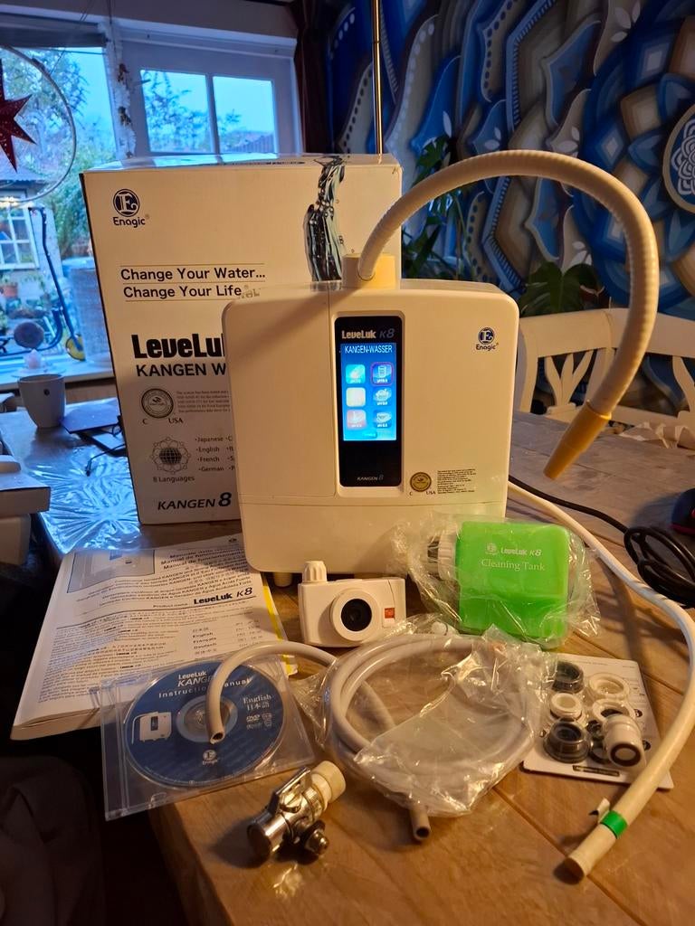 Kangen8 Waterbehandeling Apparaat - Complete Set, Ophalen of Verzenden, Zo goed als nieuw, Waterkoeler